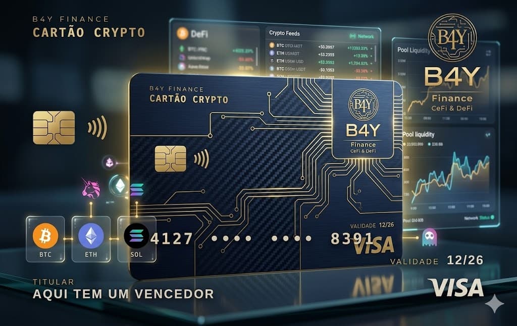 Cartão Crypto B4Y Finance